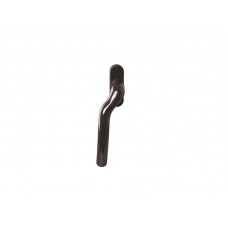 Ручка оконная Hoppe изогнутая левая 40мм коричневая